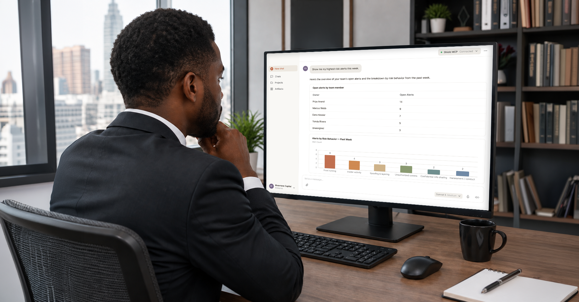 Shield Becomes the First Communications Risk Management Platform To Bring Surveillance Intelligence Directly Into AI Tools